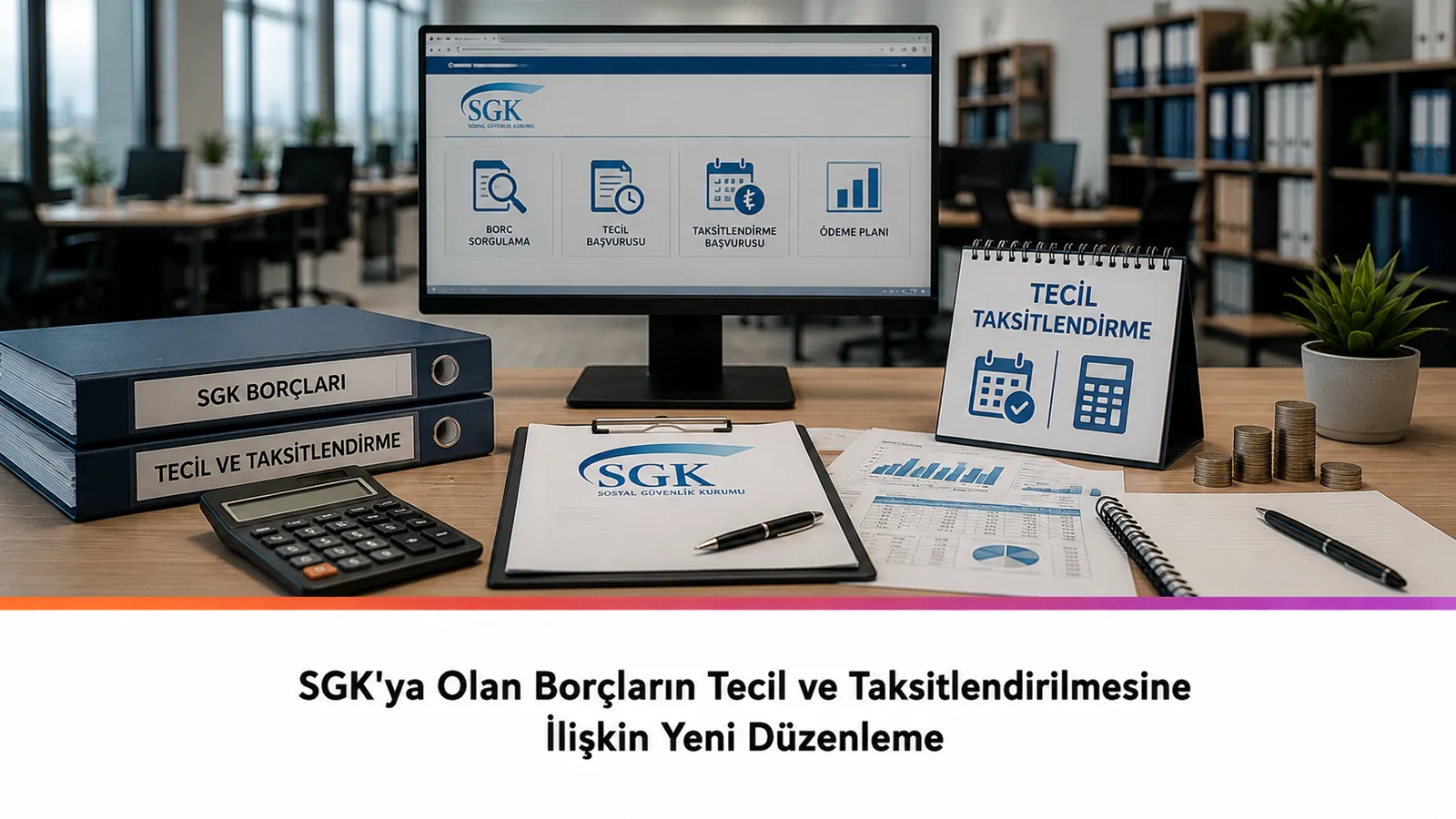 SGK'ya Olan Borçların Tecil ve Taksitlendirilmesine İlişkin Yeni Düzenleme