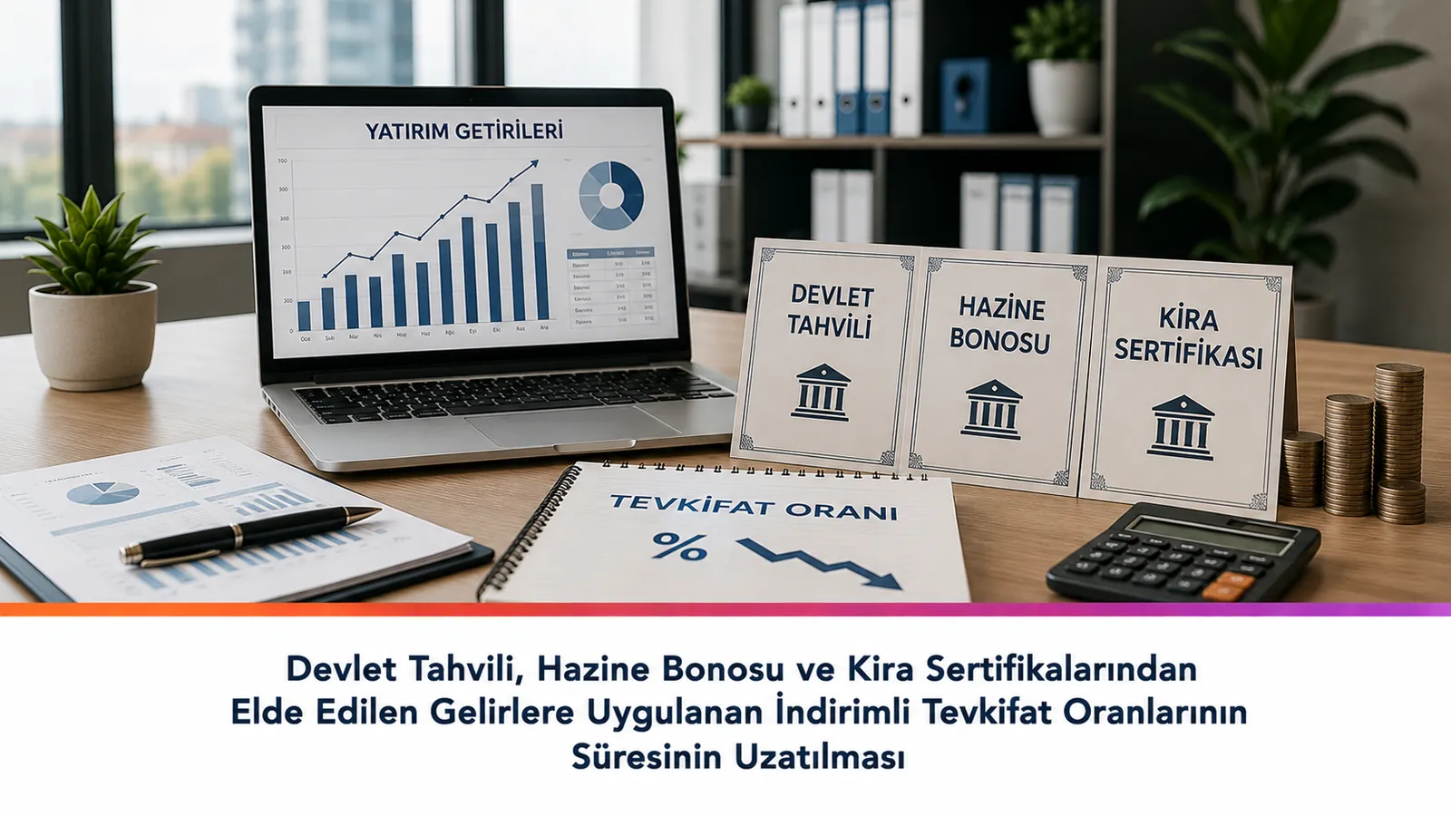 Devlet Tahvili, Hazine Bonosu ve Kira Sertifikalarından Elde Edilen Gelirlere Uygulanan İndirimli Tevkifat Oranlarının Süresinin Uzatılması