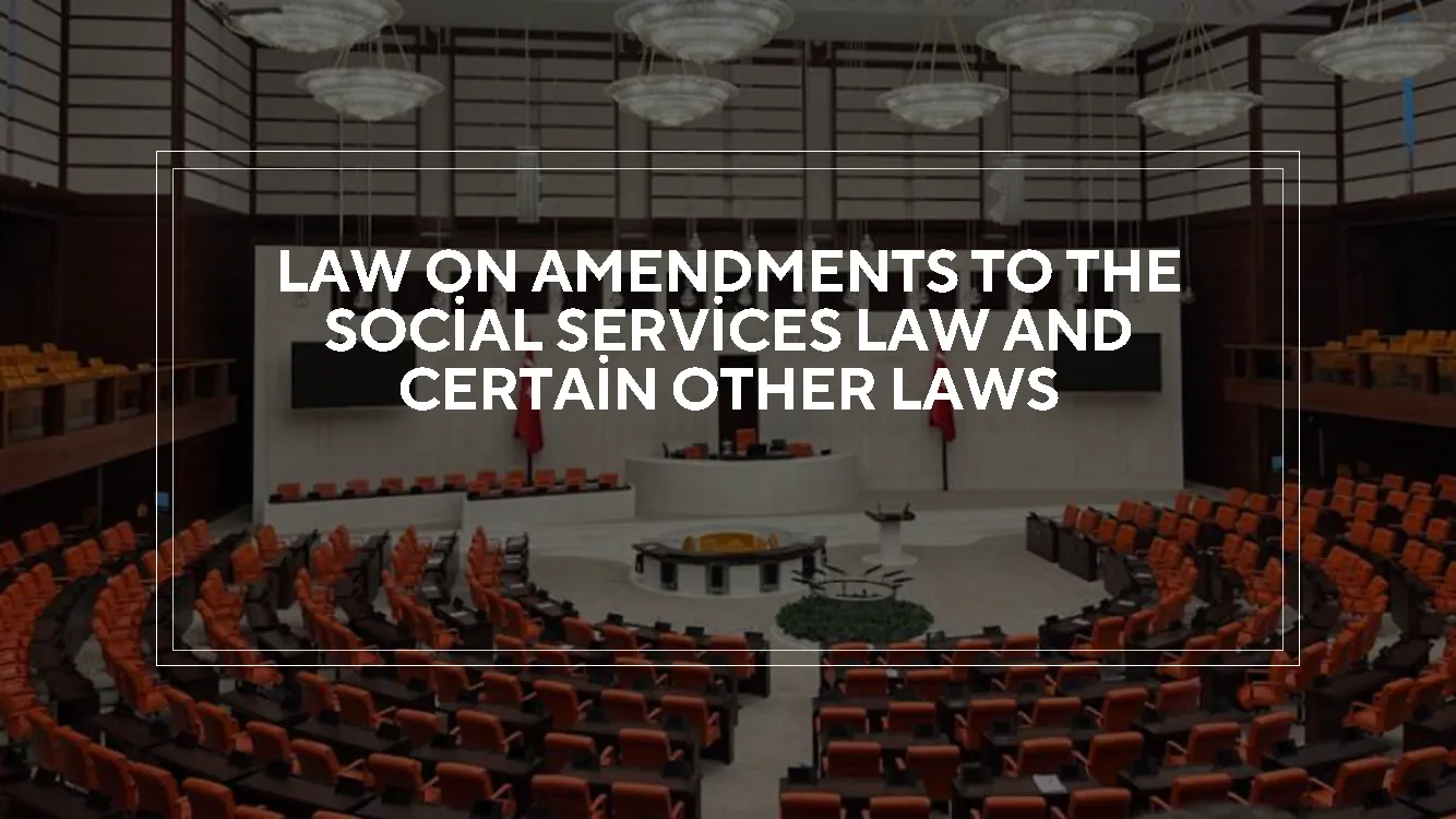 Draft Law on Amendments to the Social Services Law and Certain Other Laws